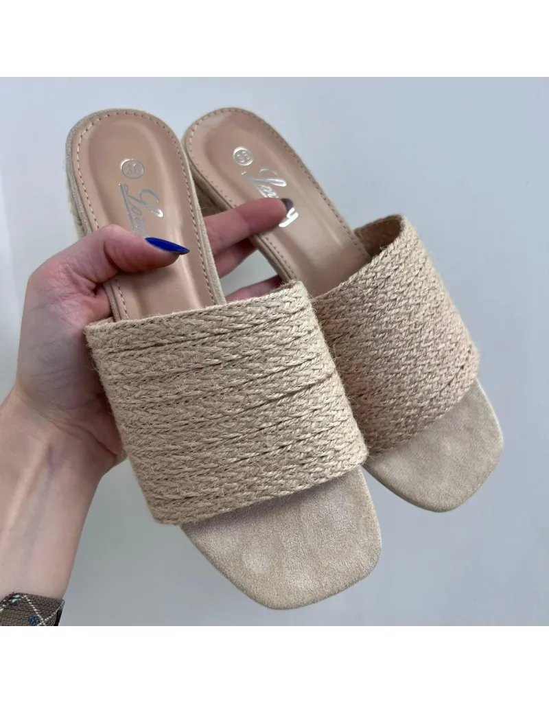 SABOT CORDA SAMANTHA BEIGE