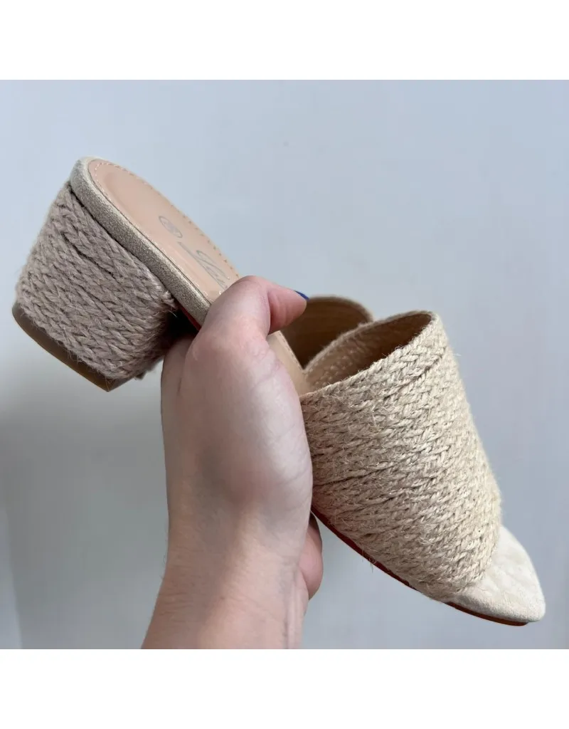 SABOT CORDA SAMANTHA BEIGE
