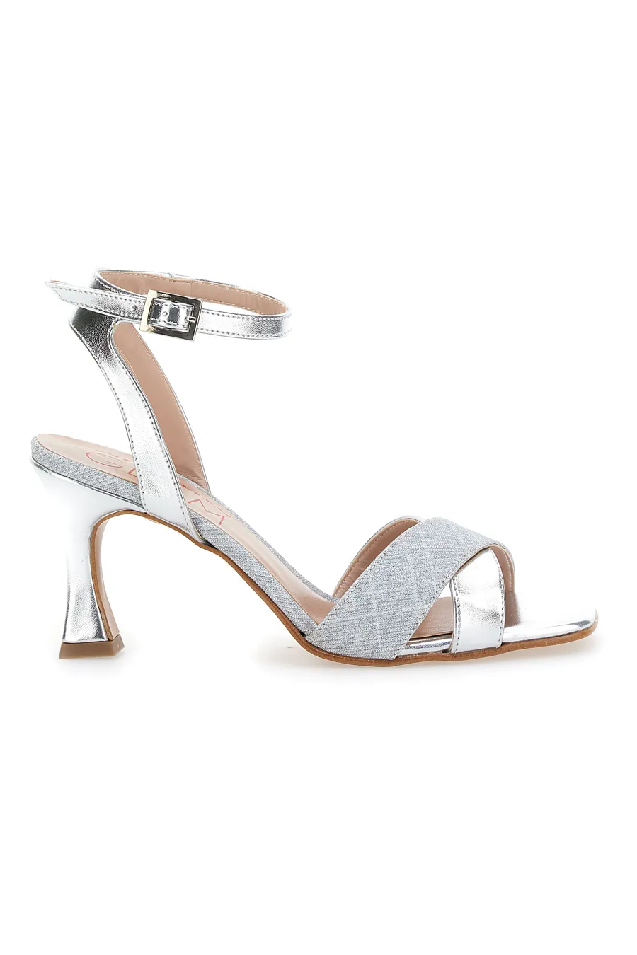 Sandali con Tacco Pittarello Glam 81 Argento