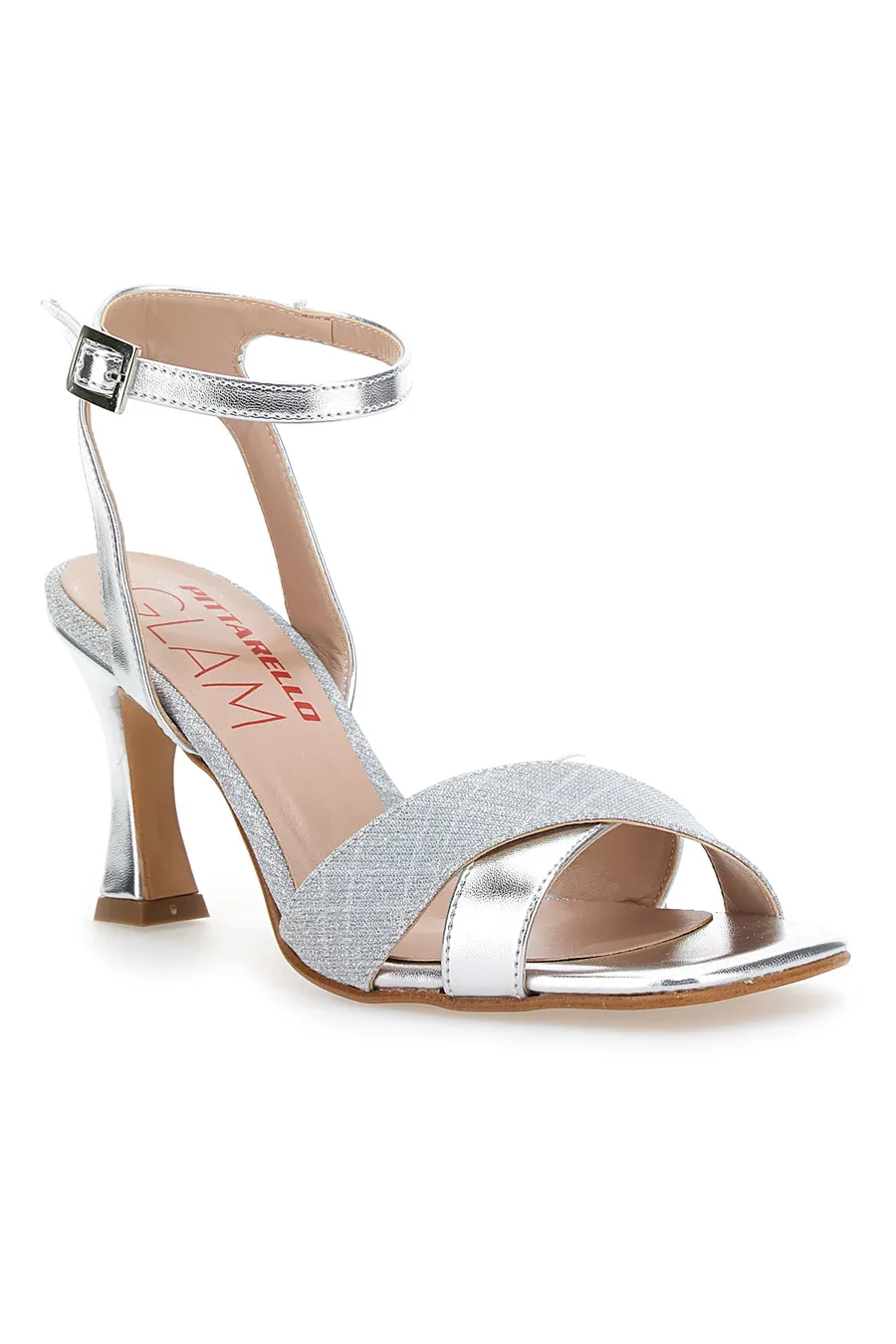 Sandali con Tacco Pittarello Glam 81 Argento