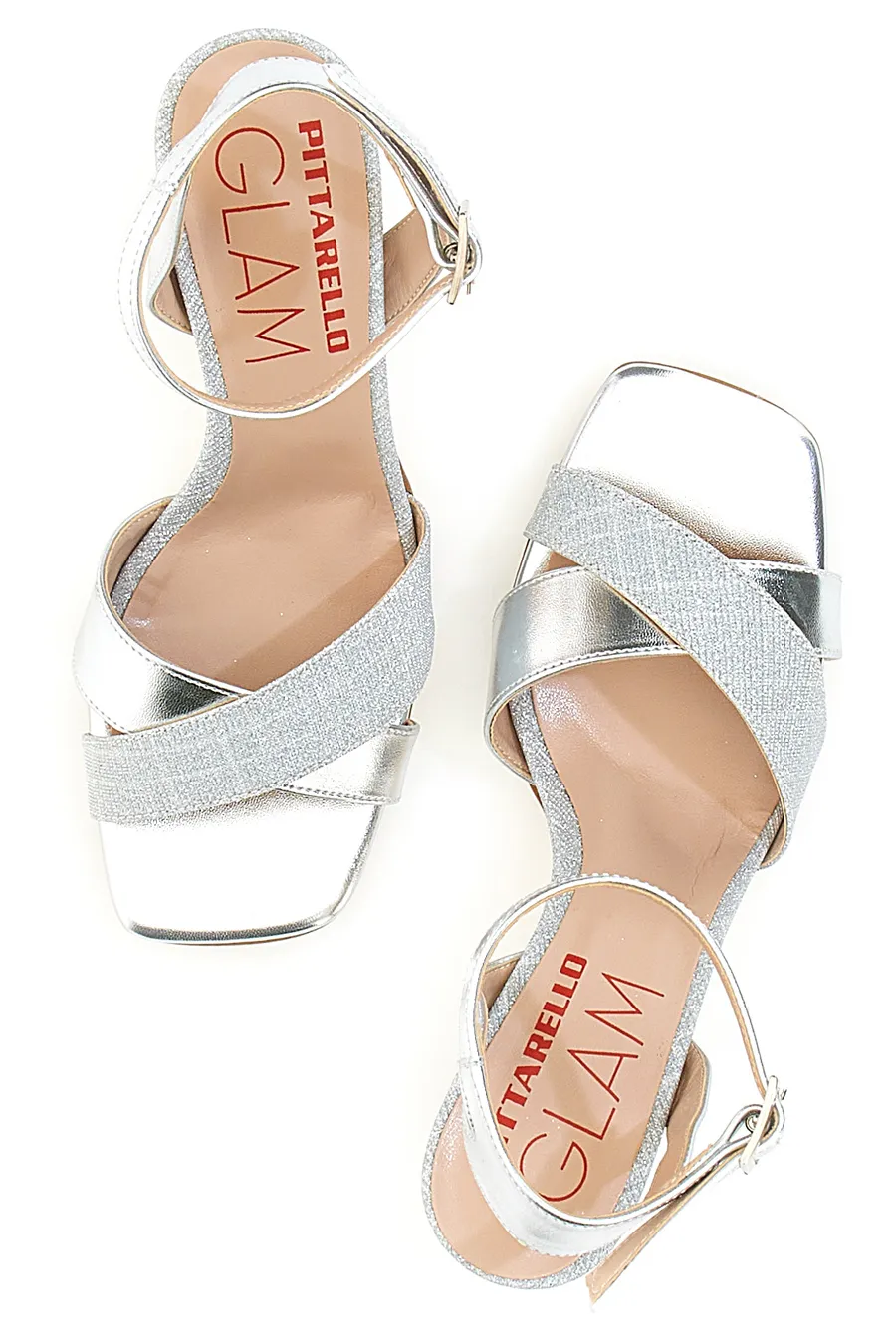 Sandali con Tacco Pittarello Glam 81 Argento