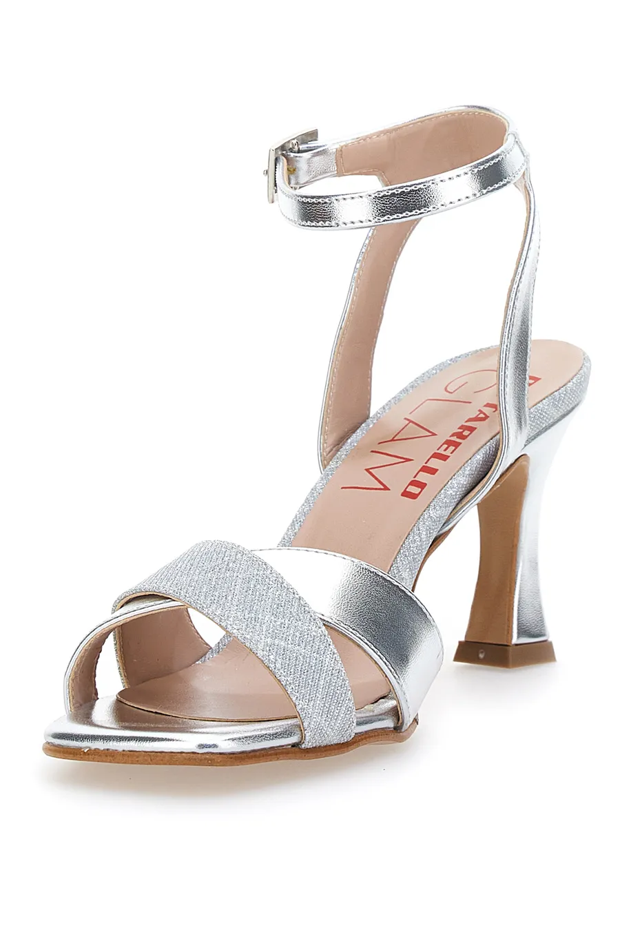 Sandali con Tacco Pittarello Glam 81 Argento