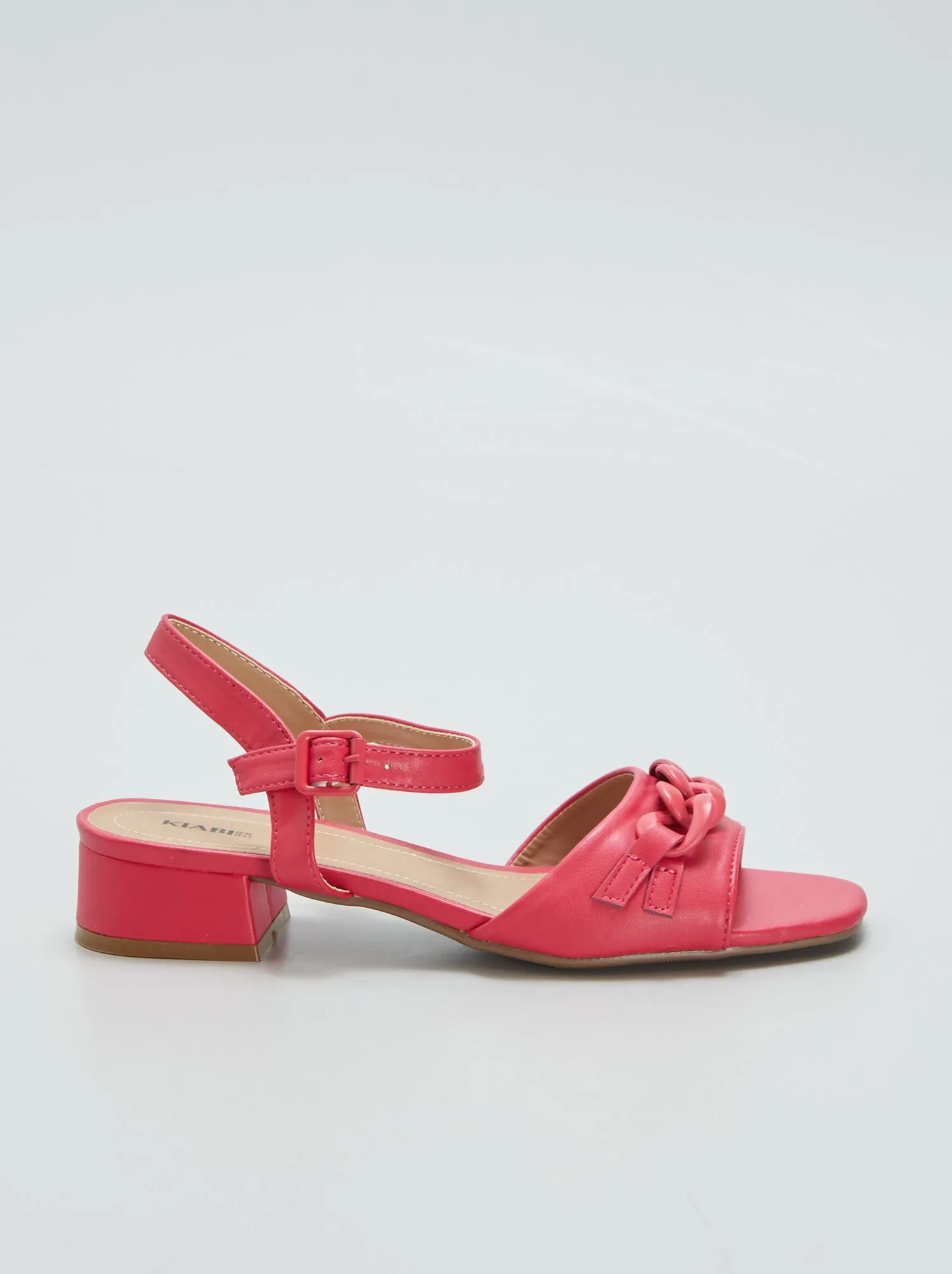 Sandali con tacco - ROSSO