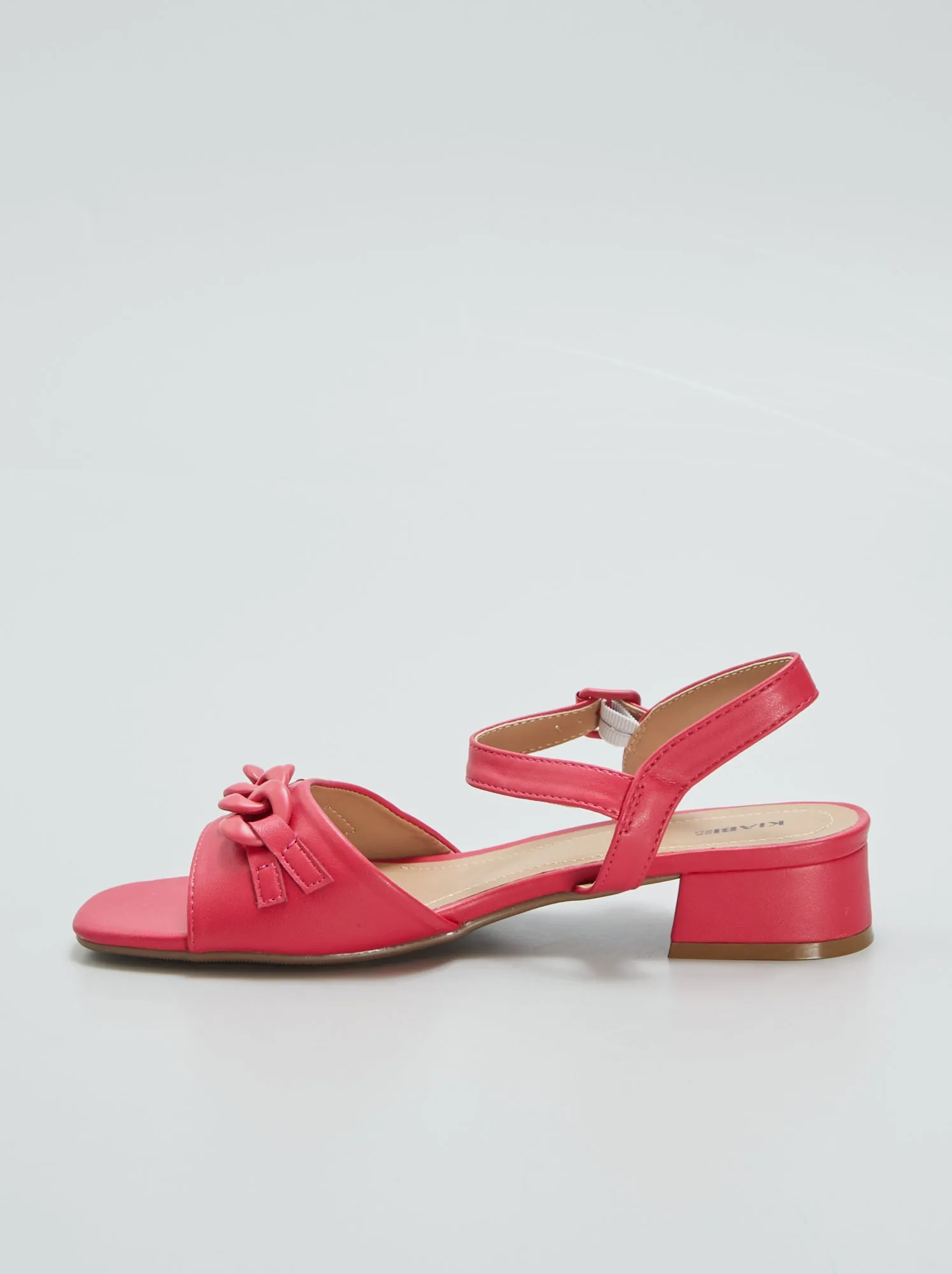 Sandali con tacco - ROSSO