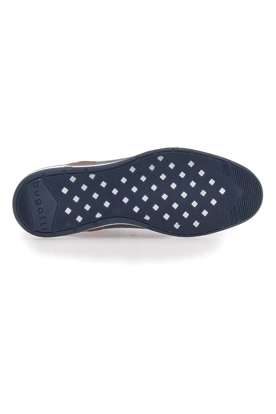 Scarpe Stringate Blu Con Logo Laterale Bugatti 32172603
