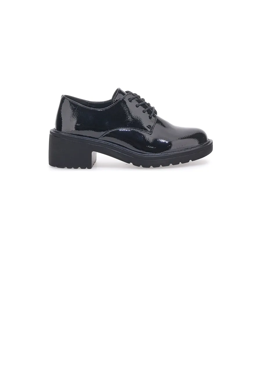 Scarpe Stringate Nere Prima Riga 220013