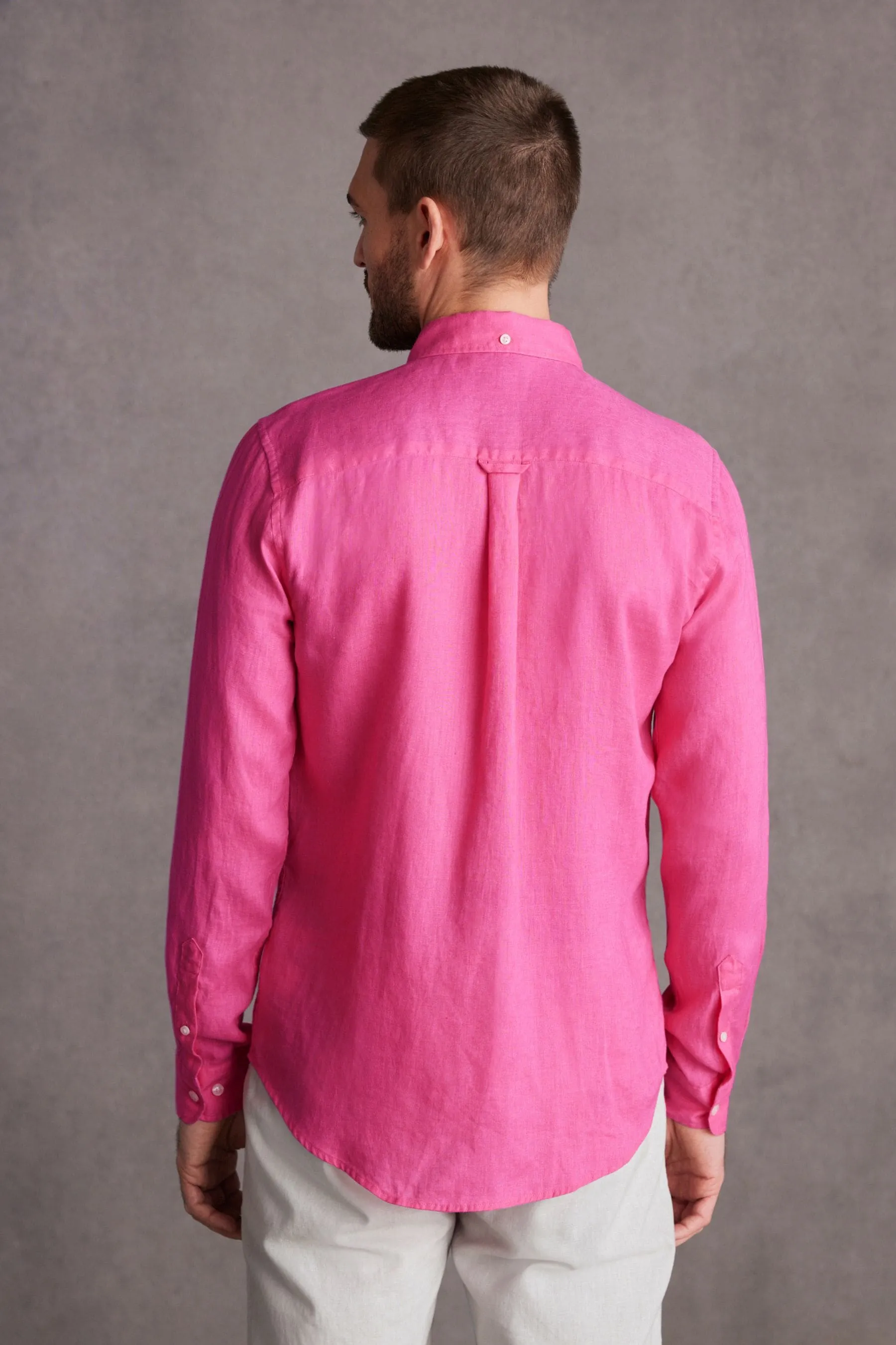 Signature - Camicia 100% lino in Manica lunga