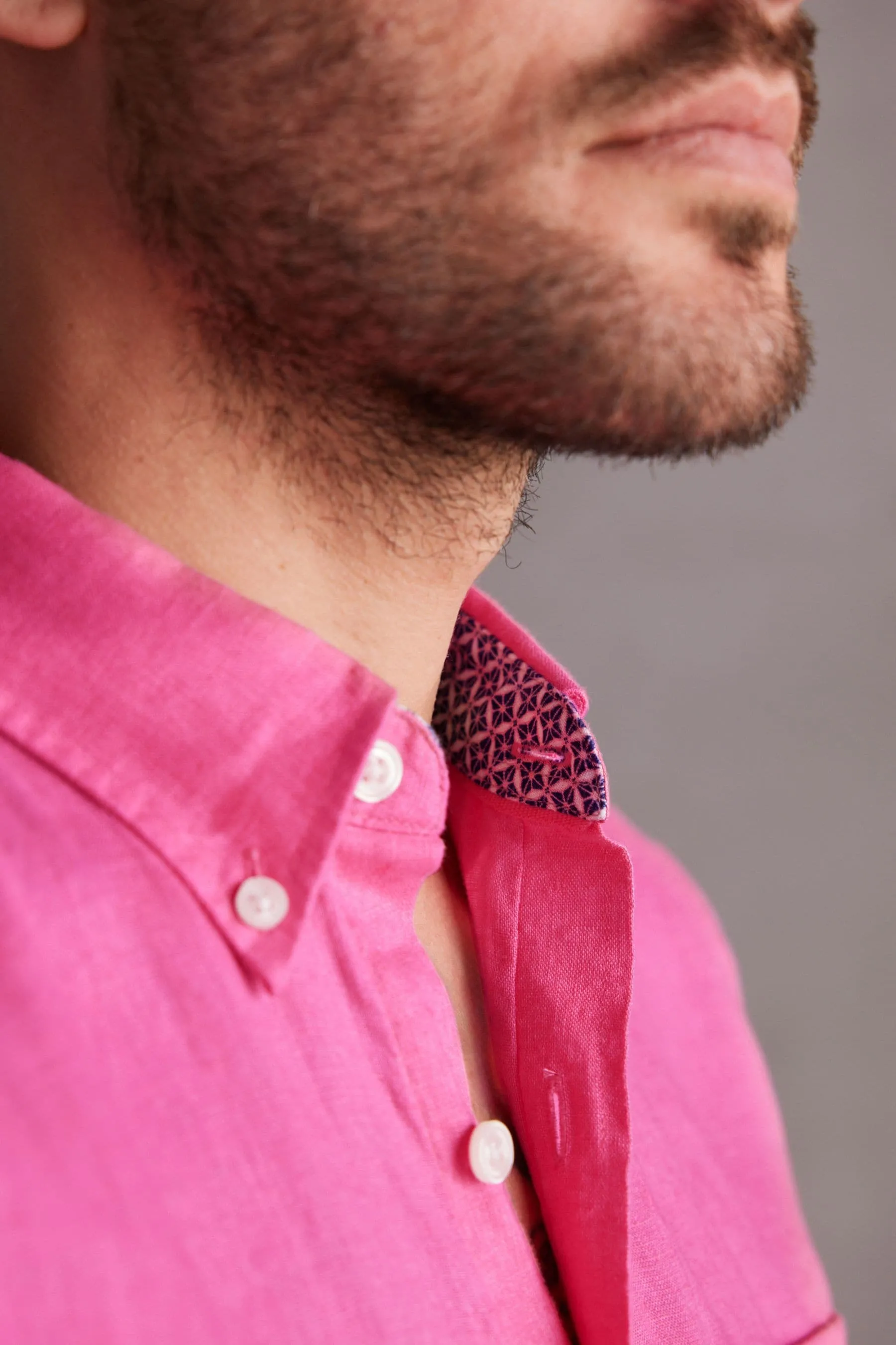 Signature - Camicia 100% lino in Manica lunga