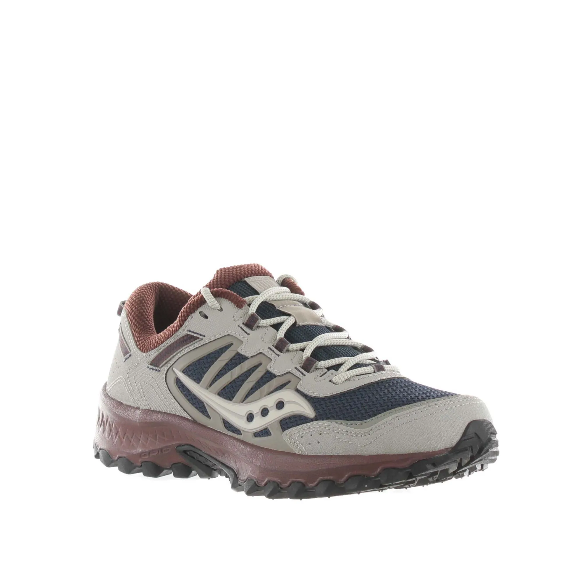 Sneaker grid peak in mesh e tessuto tecnico