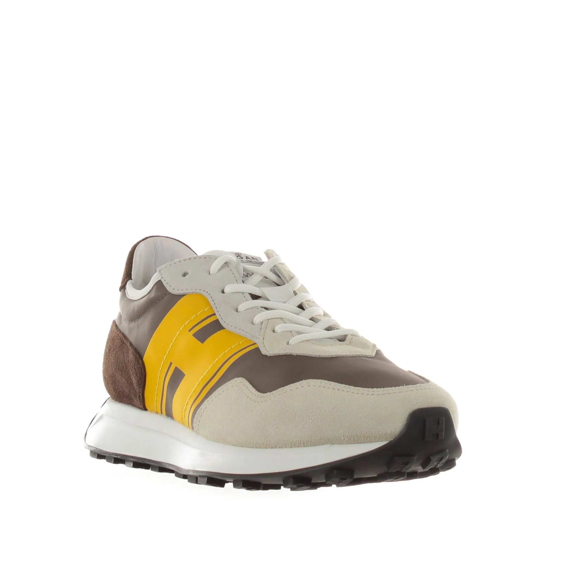 Sneaker h601 in suede e tessuto tecnico