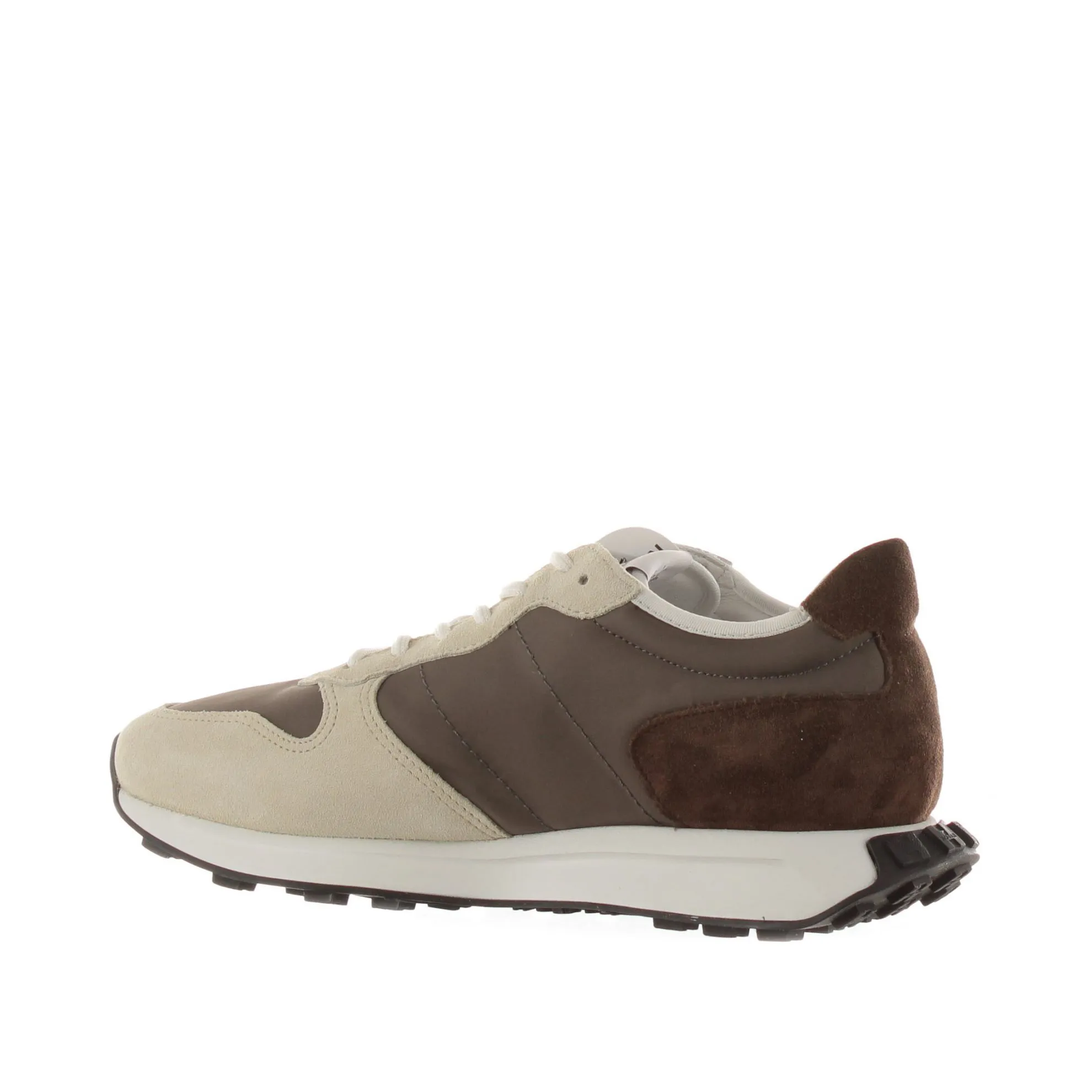 Sneaker h601 in suede e tessuto tecnico