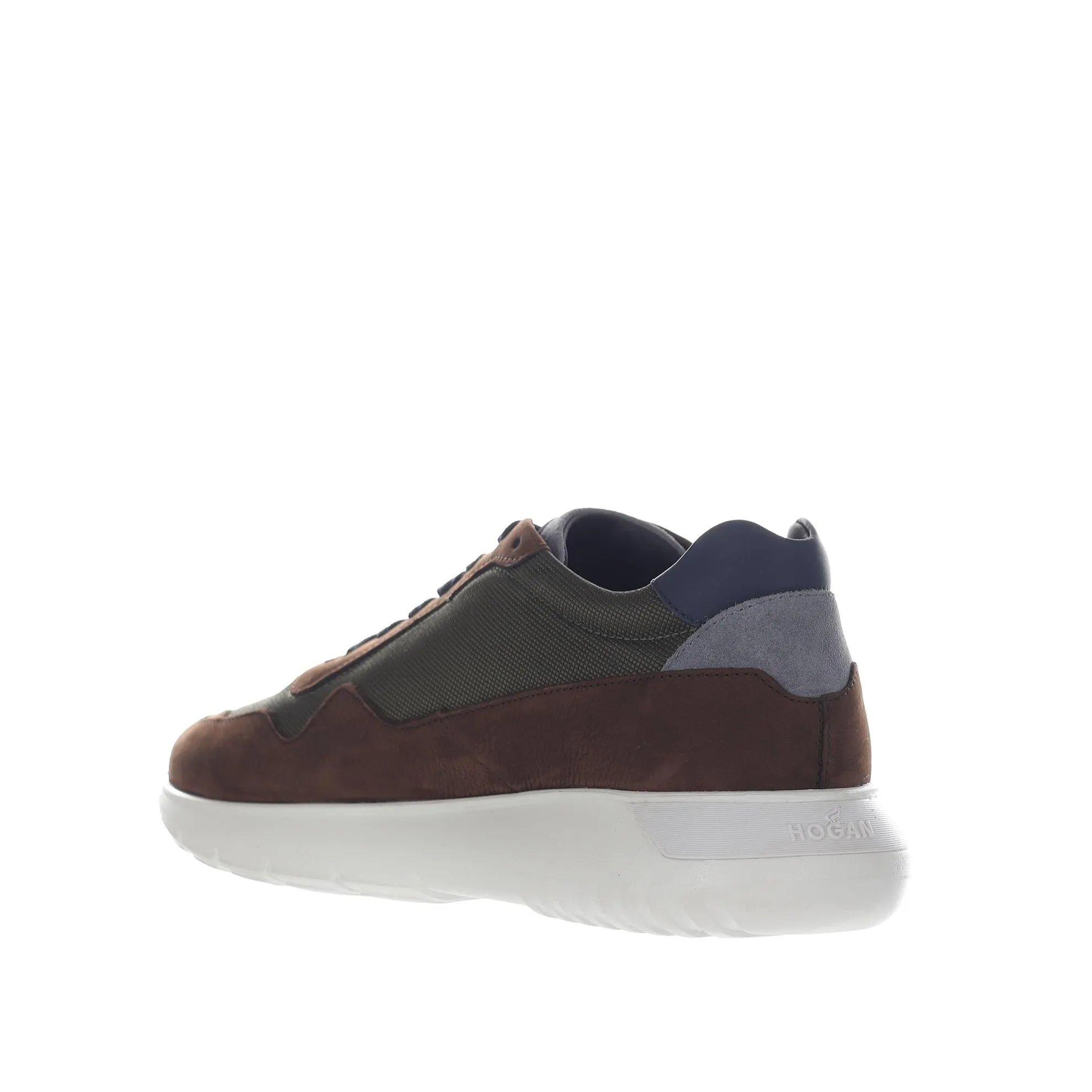 Sneaker interactive³ in camoscio e tessuto tecnico