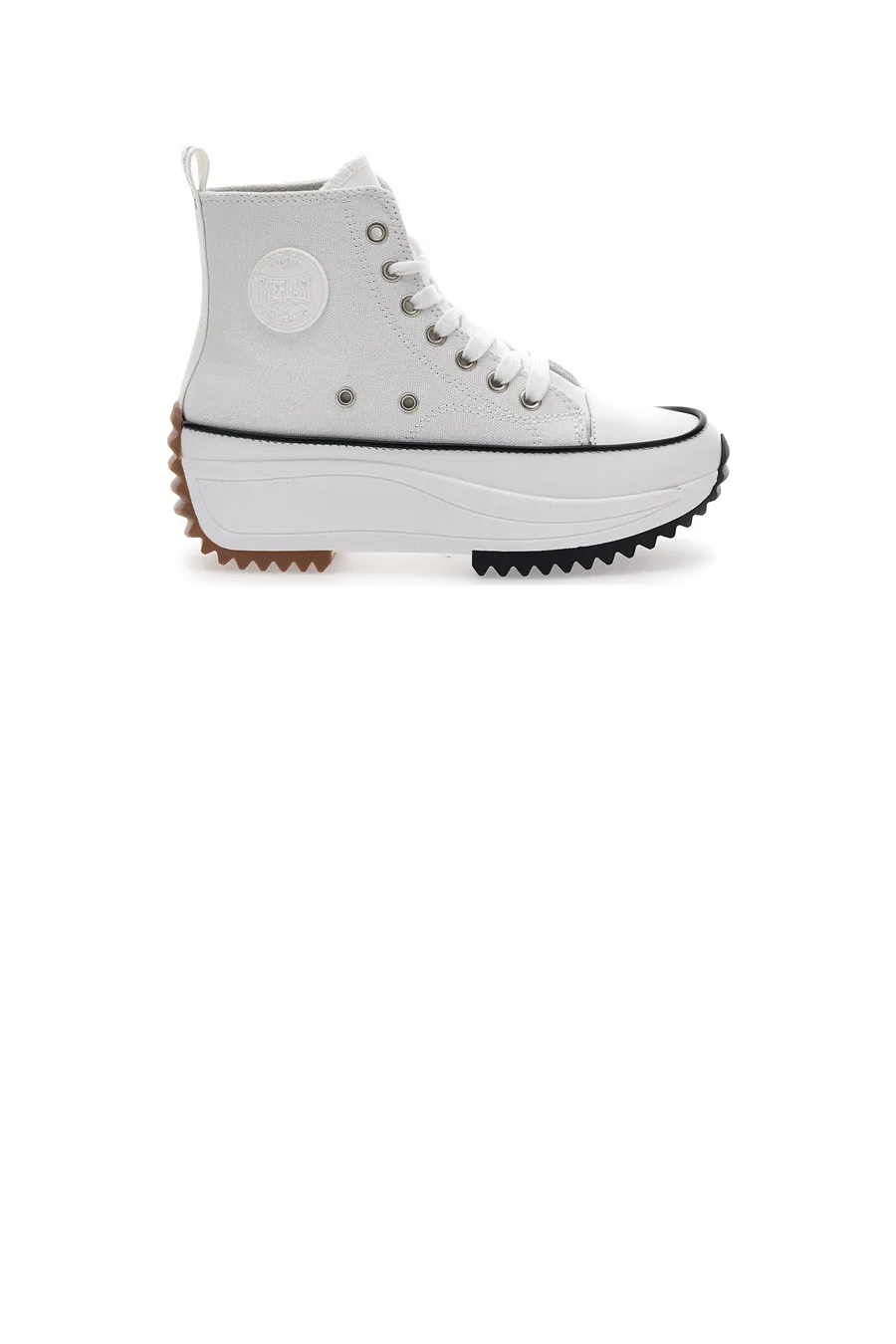 Sneakers Alte con Platform Bianche Everlast 02