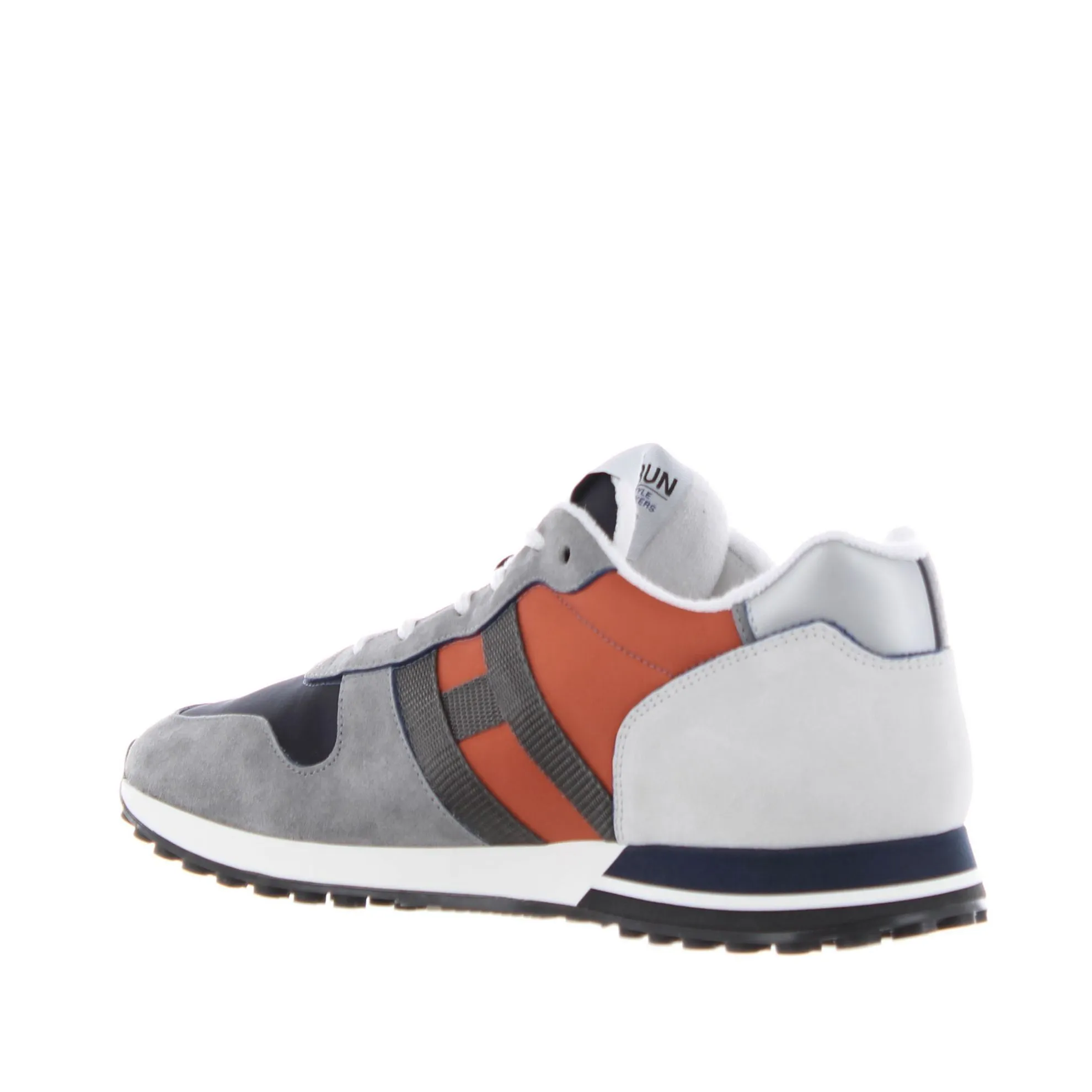 Sneakers h383 in suede e tessuto tecnico