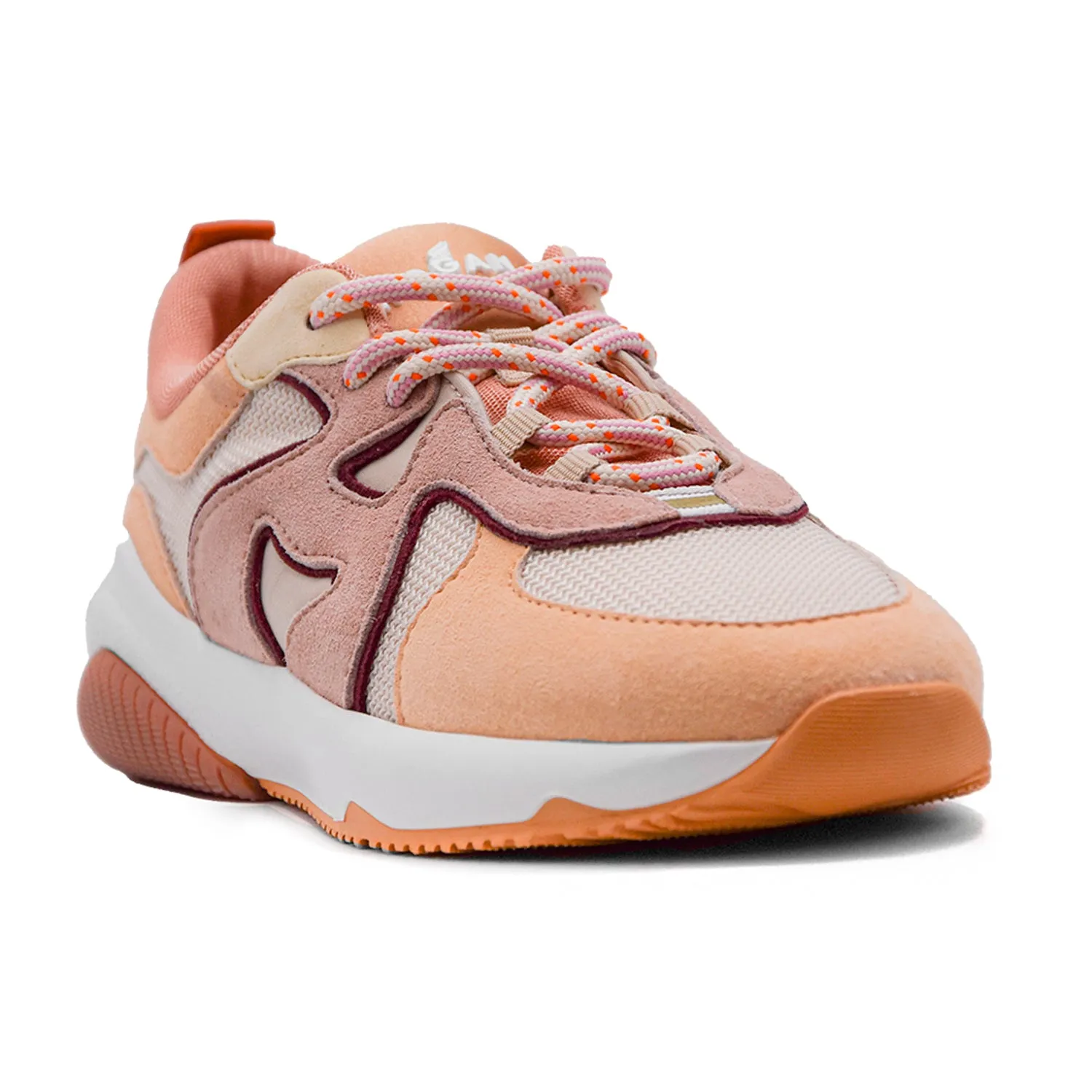 Sneakers Hogan H597 Donna Beige E Soletta Memory Foam Estraibile
