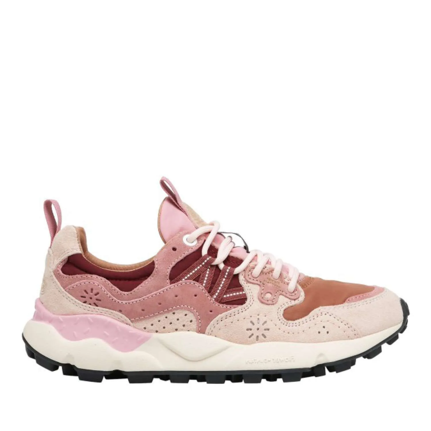 Sneakers In Suede E Tessuto Tecnico Yamano 3