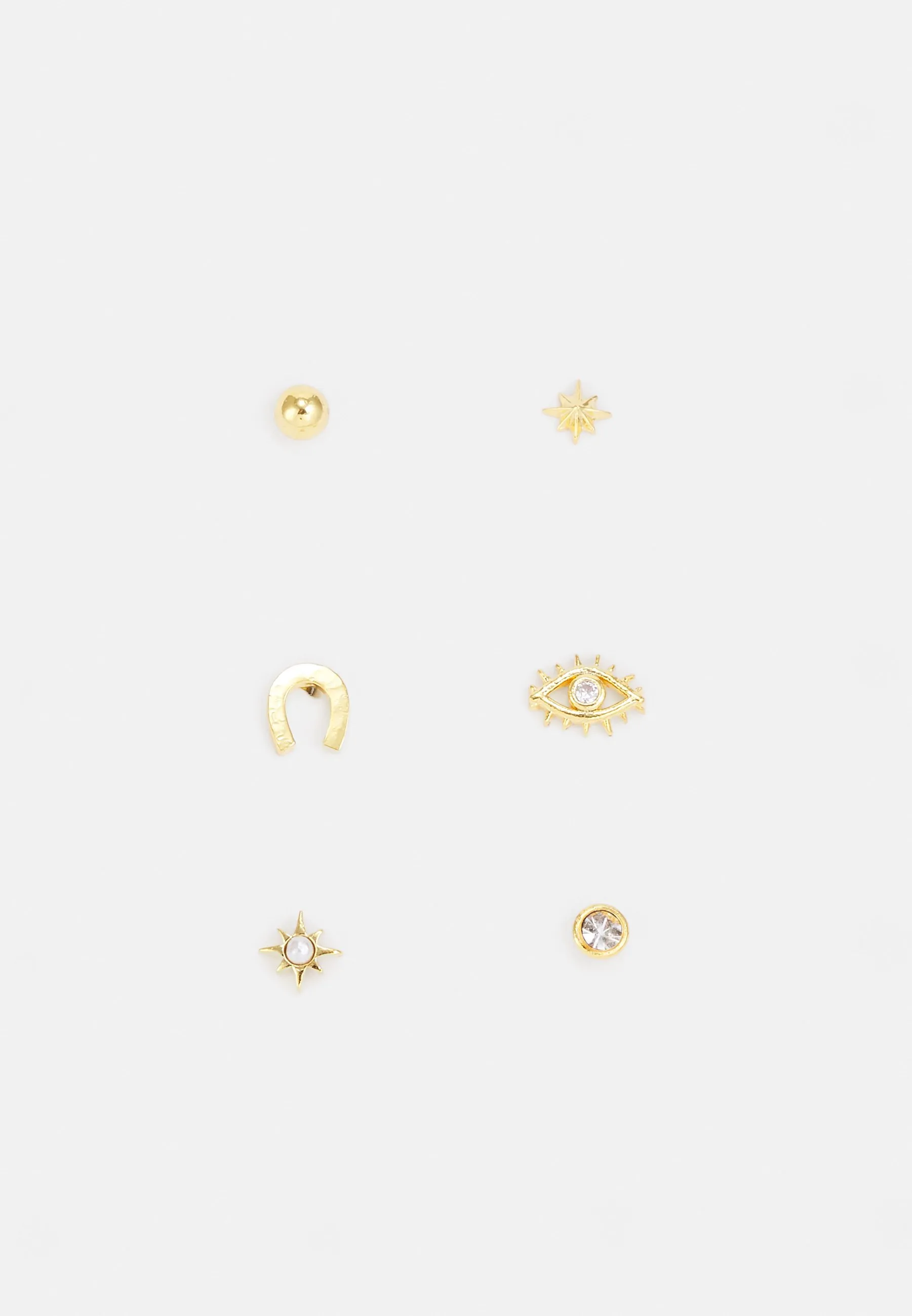 SPIRITUAL STUD 6 PACK - Orecchini