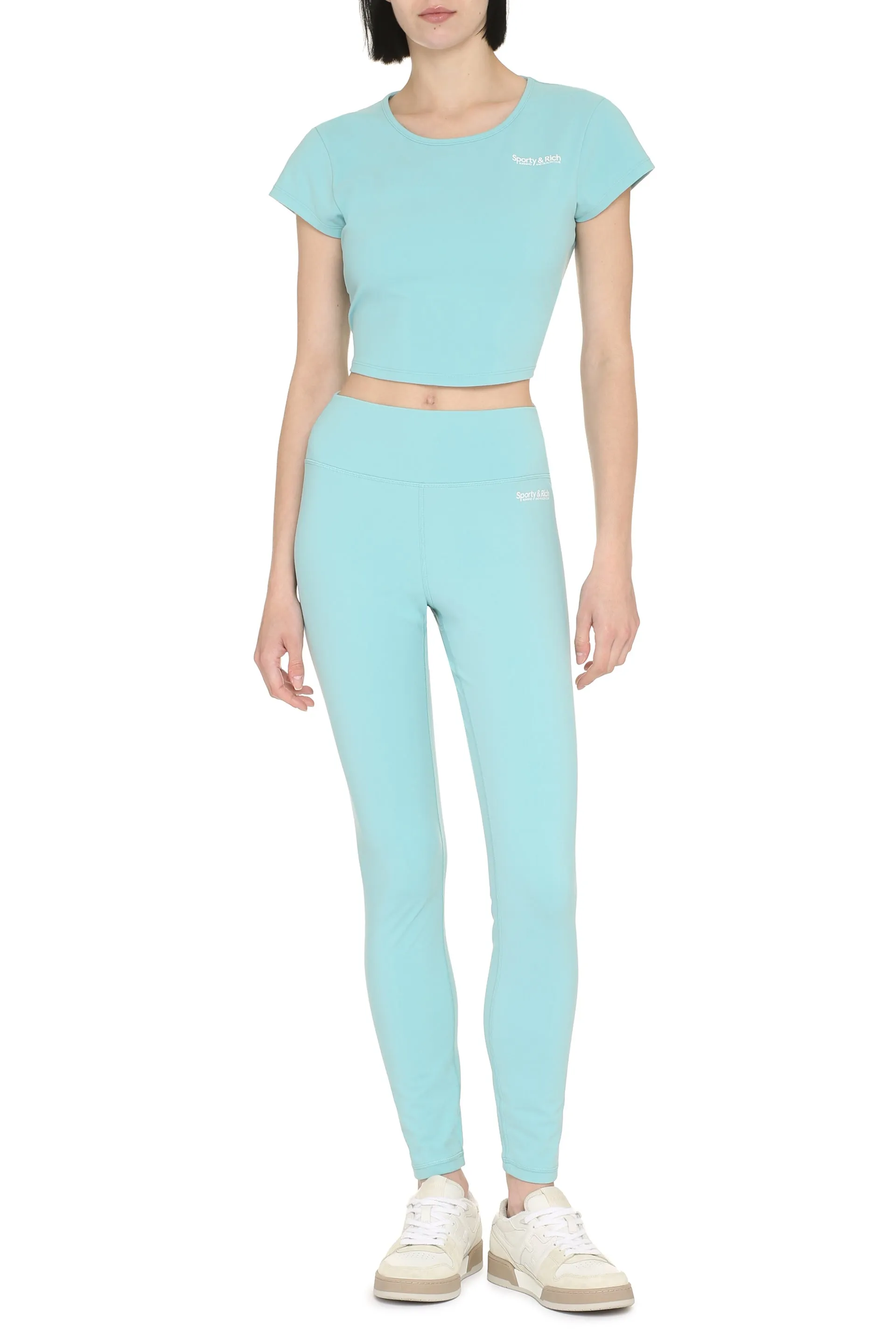 Sporty & Rich Crop top in tessuto tecnico