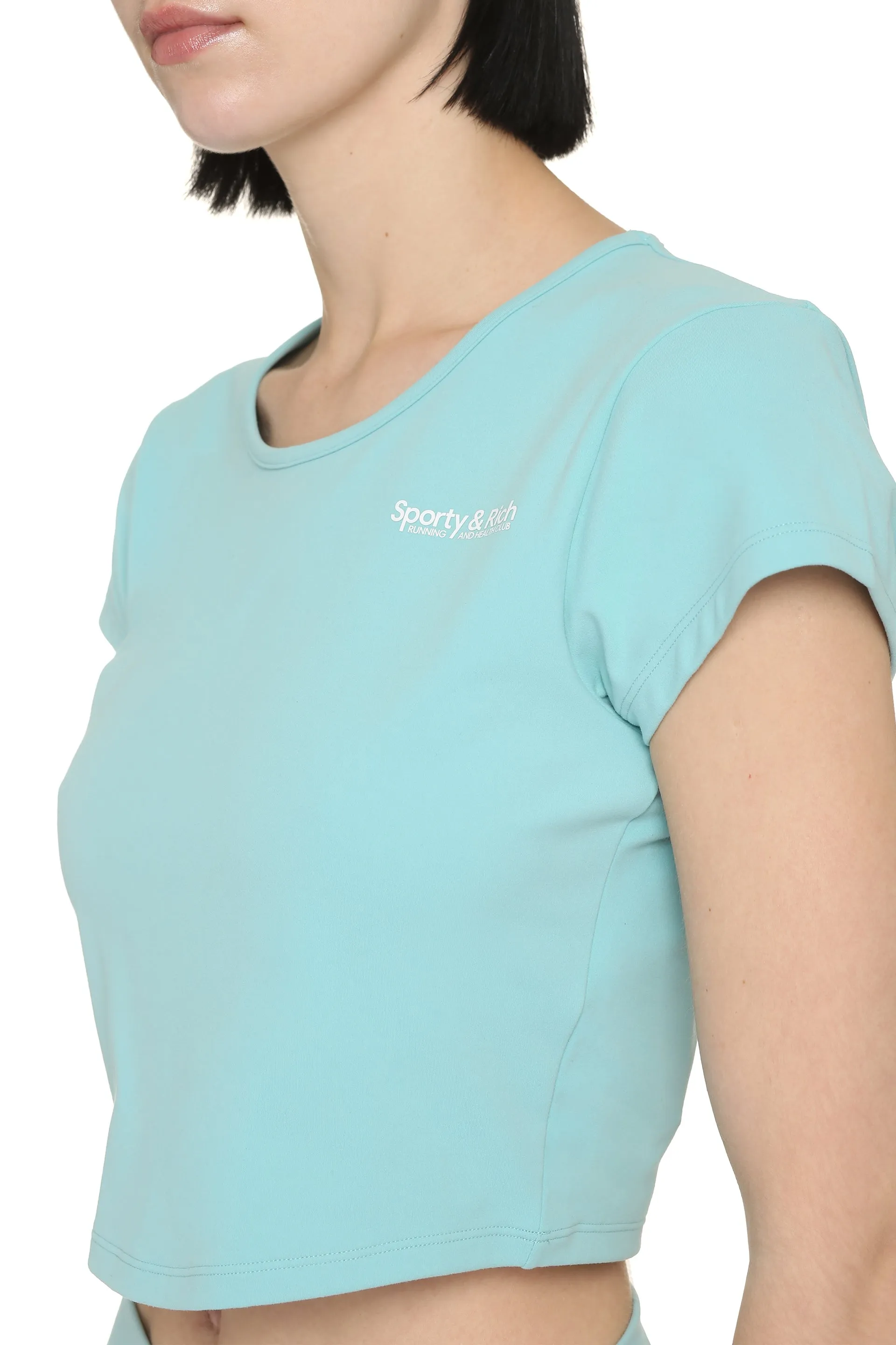 Sporty & Rich Crop top in tessuto tecnico