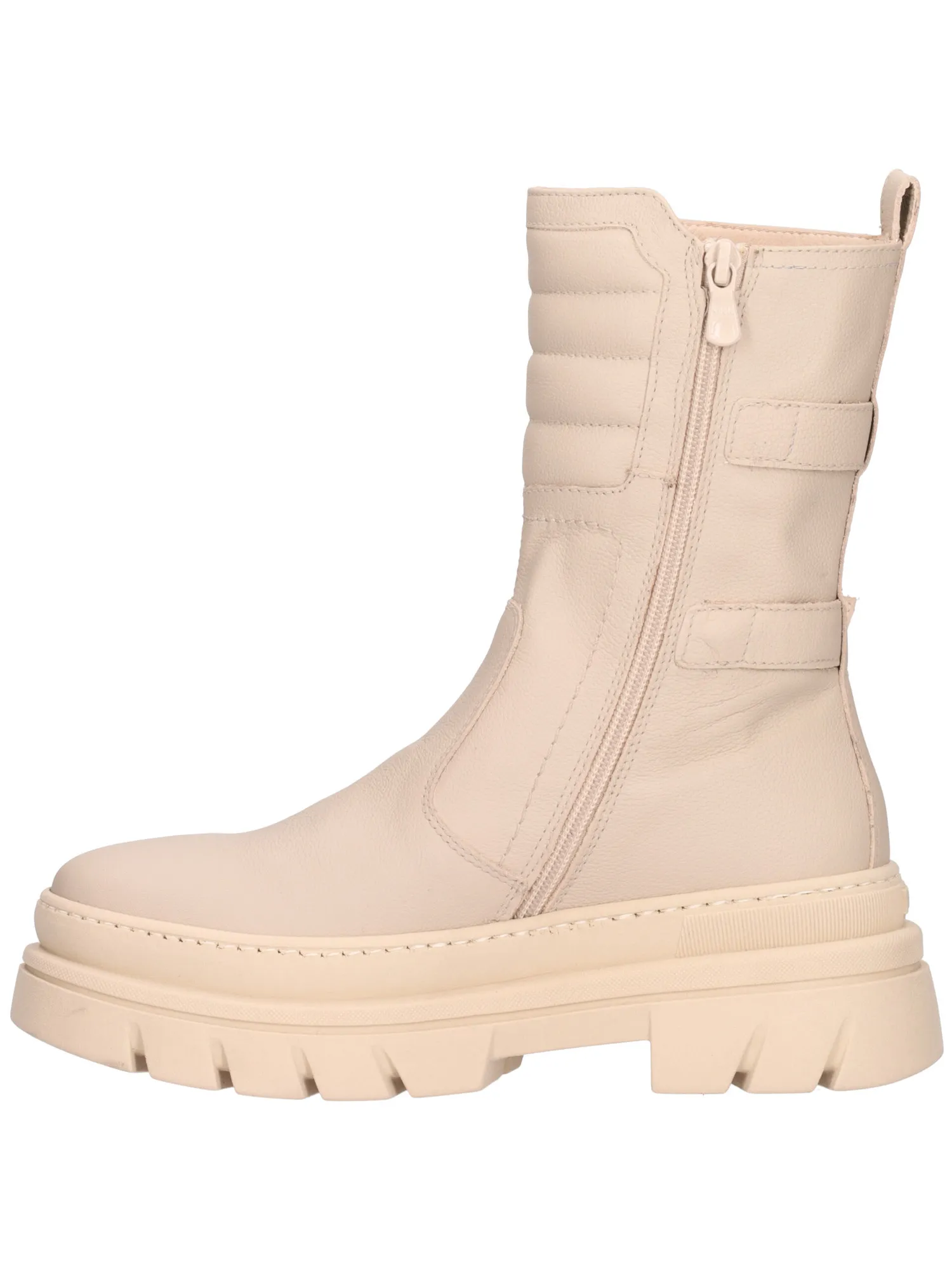 Stivaletto platform Nero Giardini da donna beige