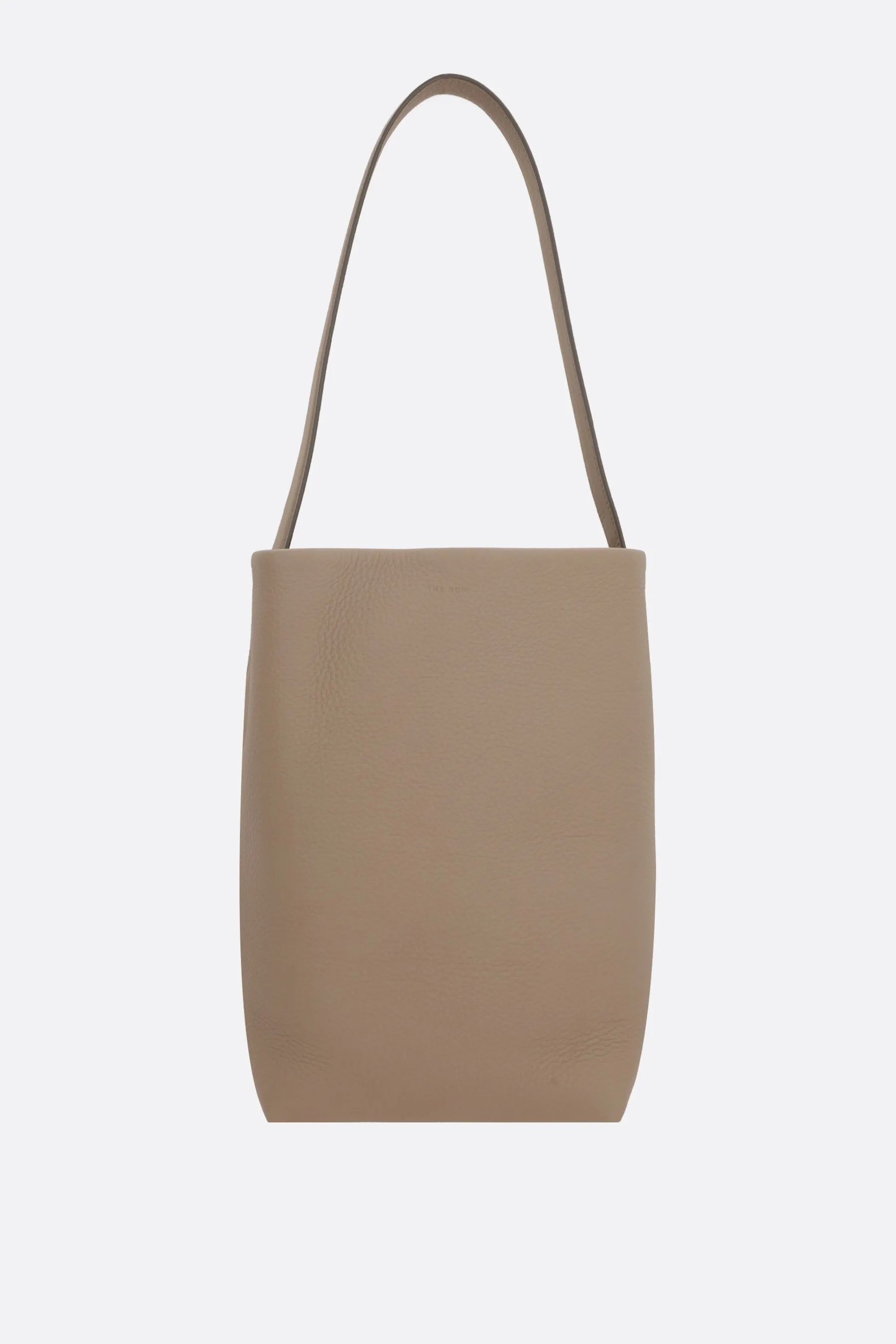  THE ROW borsa a spalla N/S Park media in pelle martellata 
