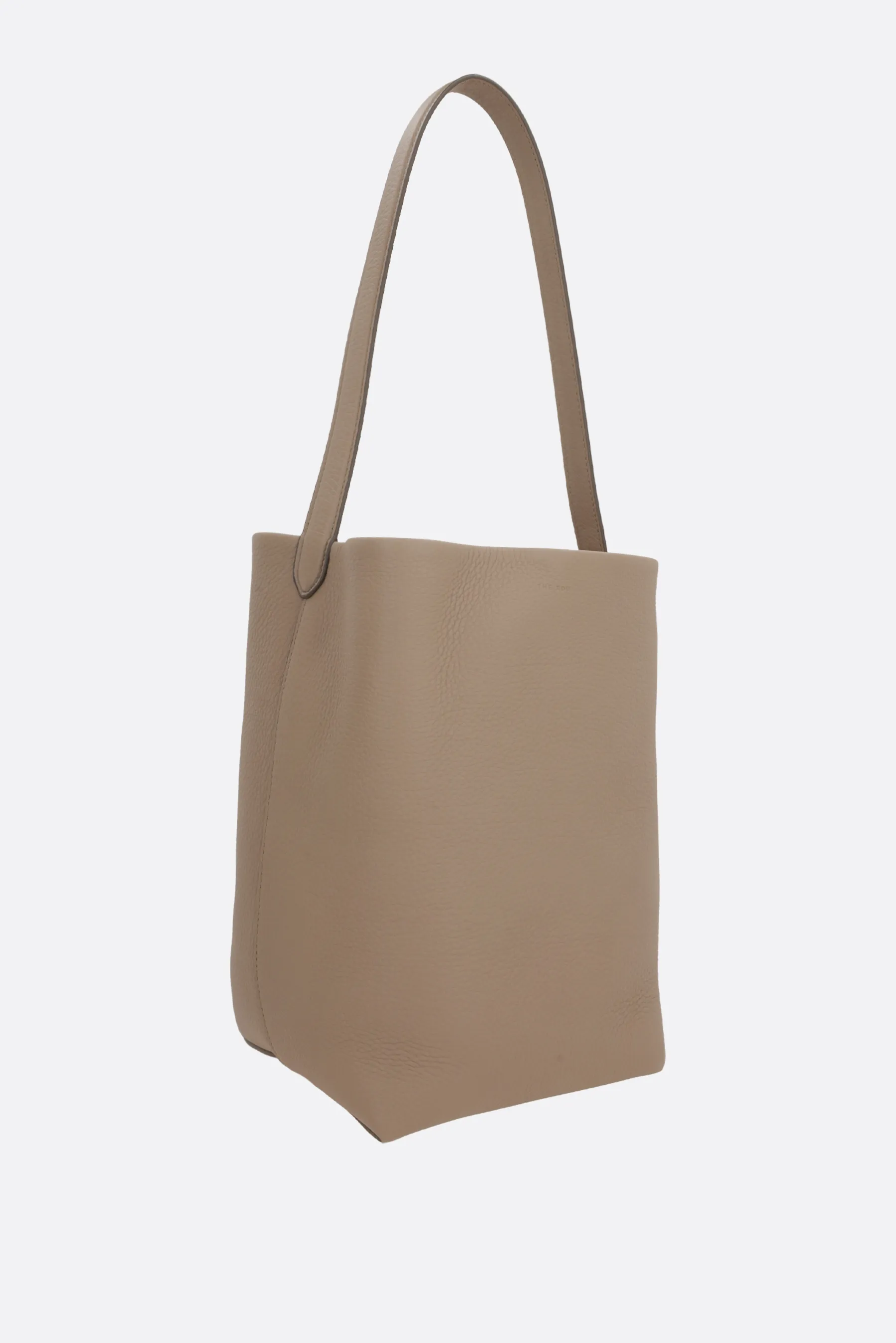  THE ROW borsa a spalla N/S Park media in pelle martellata 