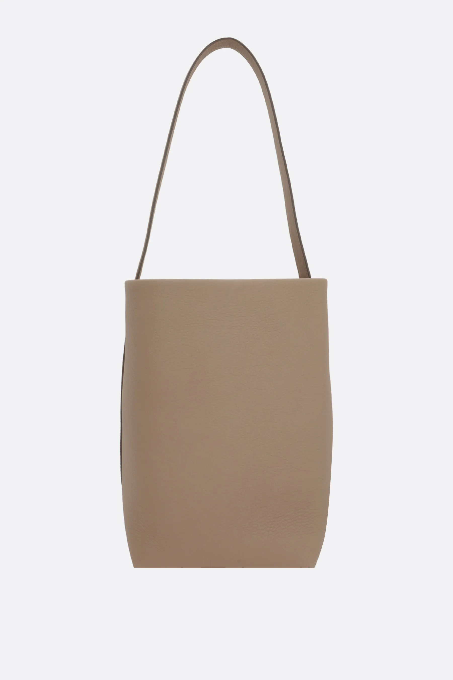  THE ROW borsa a spalla N/S Park media in pelle martellata 