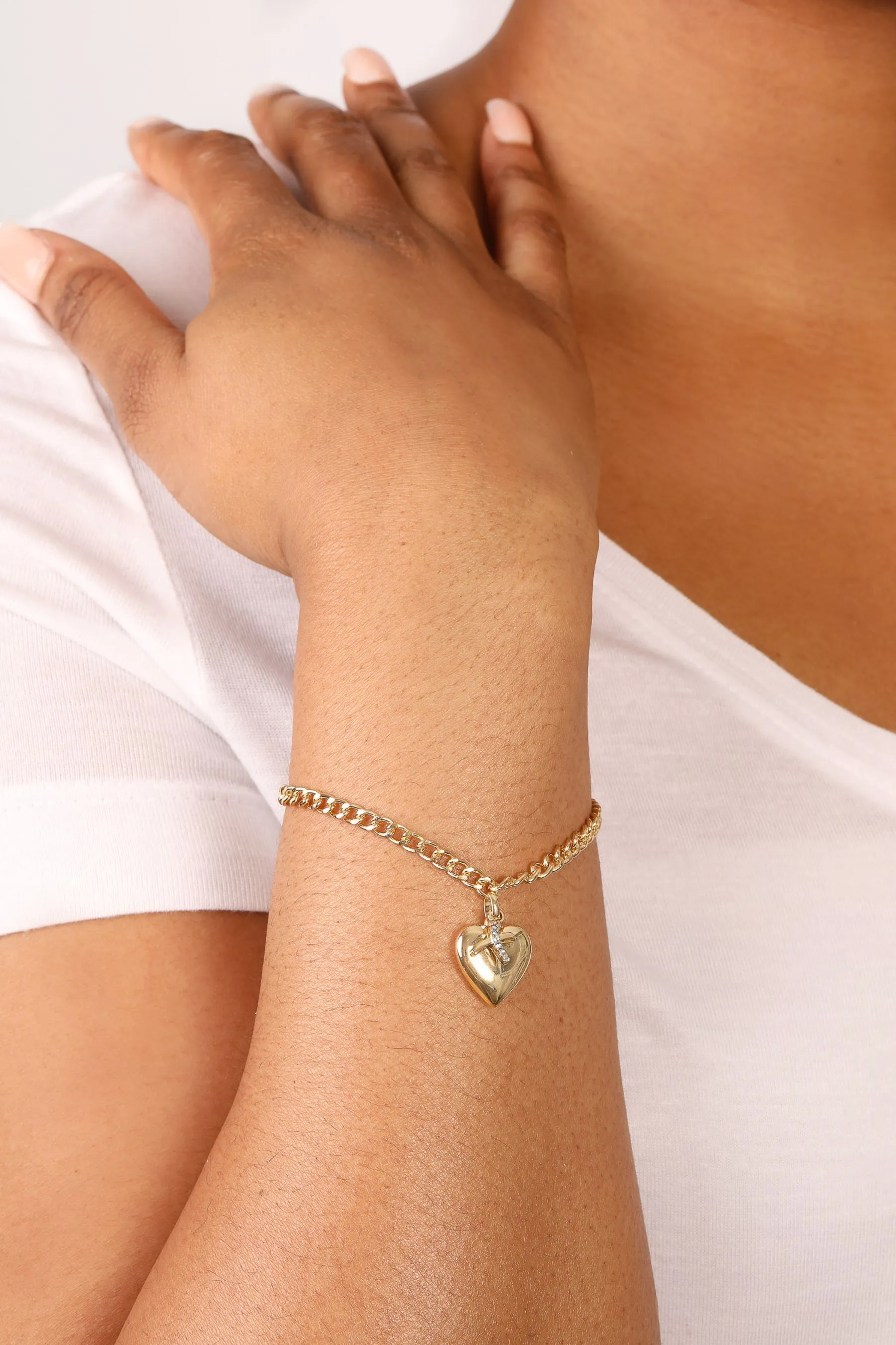 tono Caramel Jewellery London Oro tono  Oro - Bracciale chunky 
