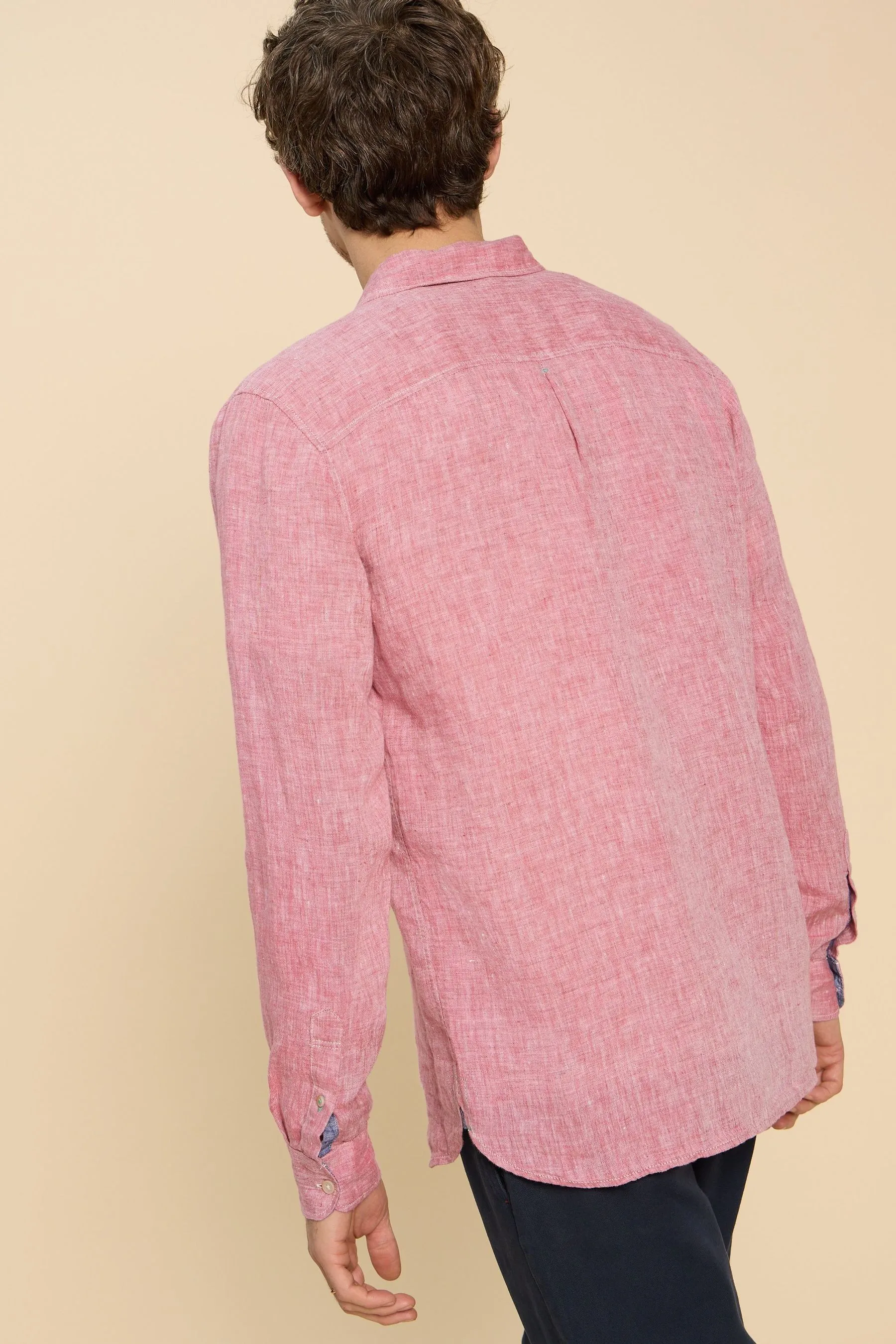 White Stuff Pembroke - Camicia in Manica lunga di lino