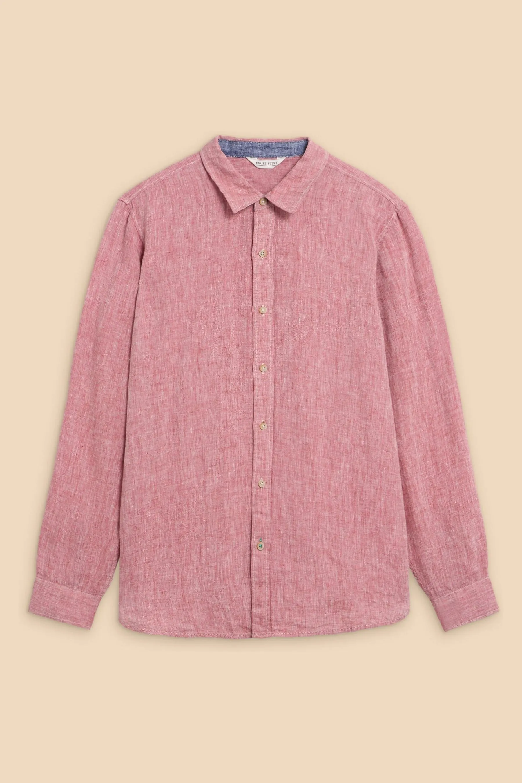 White Stuff Pembroke - Camicia in Manica lunga di lino