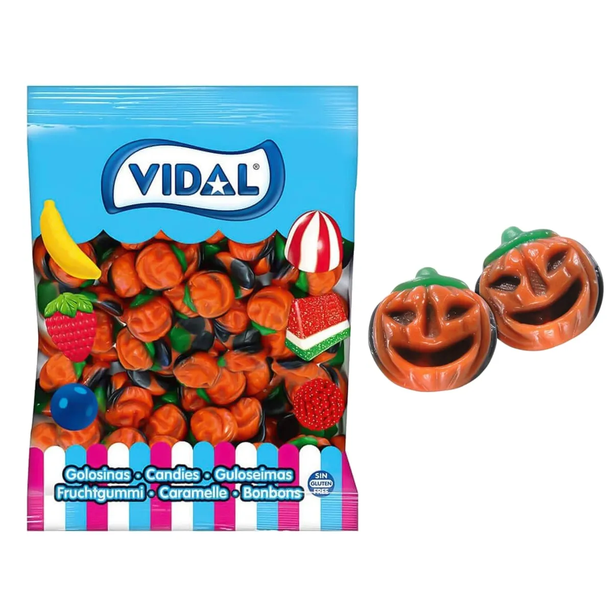 Zucche di Halloween - Vidal - 1 kg